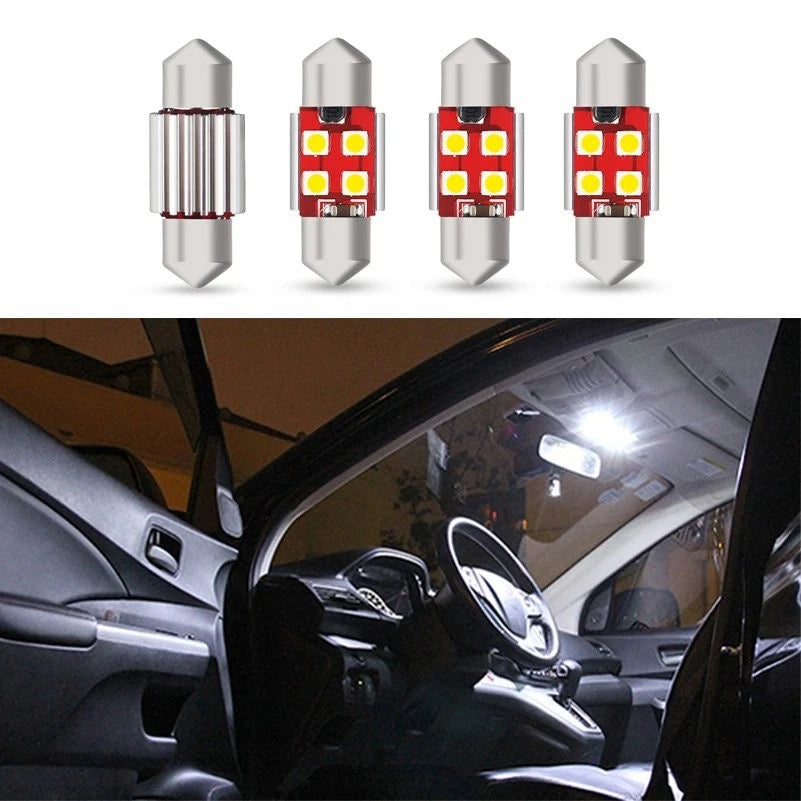 31mm Dome LED Bulbs for Car (3020-SMD) Interior Light Festoon Lamp