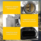 Throttle Body for Chevrolet Spark 1.4L (2016–2022) Performance Upgrade