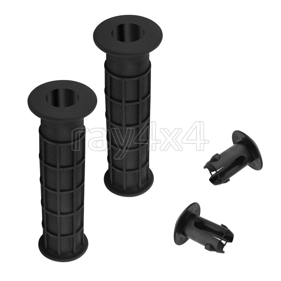 Handlebar Grips w/End Guards for Honda Rincon 680 TRX680FA (2008–2023)