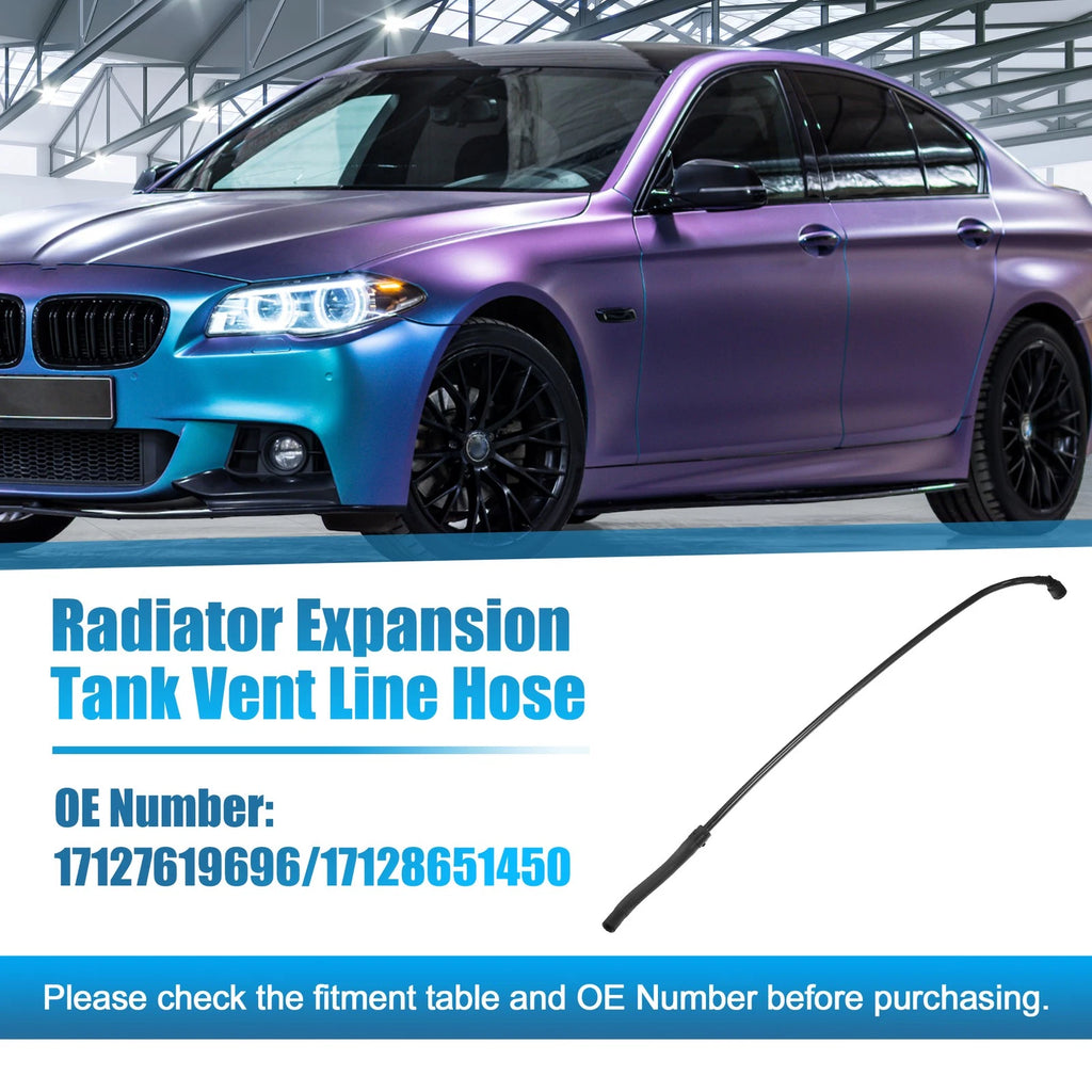 Radiator Expansion Tank Vent Line Hose for BMW 528i (2012–2016) No. 17127619696