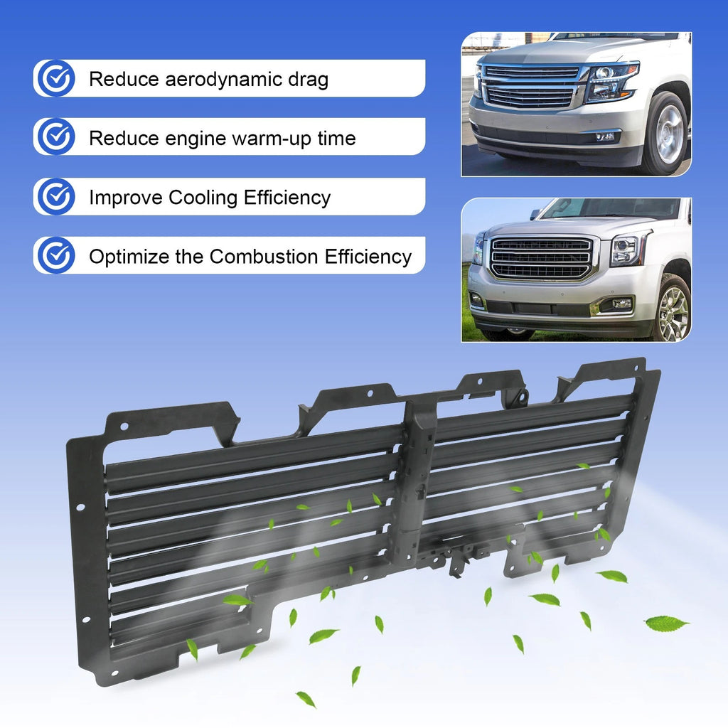 Radiator Shutter Assembly with Motor for Chevy Suburban Tahoe GMC Yukon