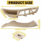 Inner Door Panel Handle Pull Trim Cover for BMW 520i 528i 535i (2010–2016)