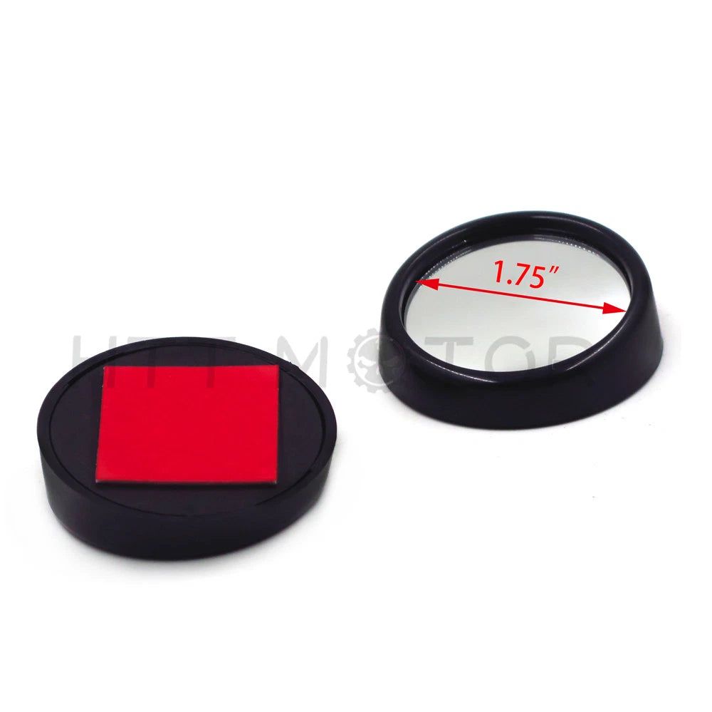 2 Pcs Wide Angle Convex Blind Spot Mirror for Universal Fit (Car)