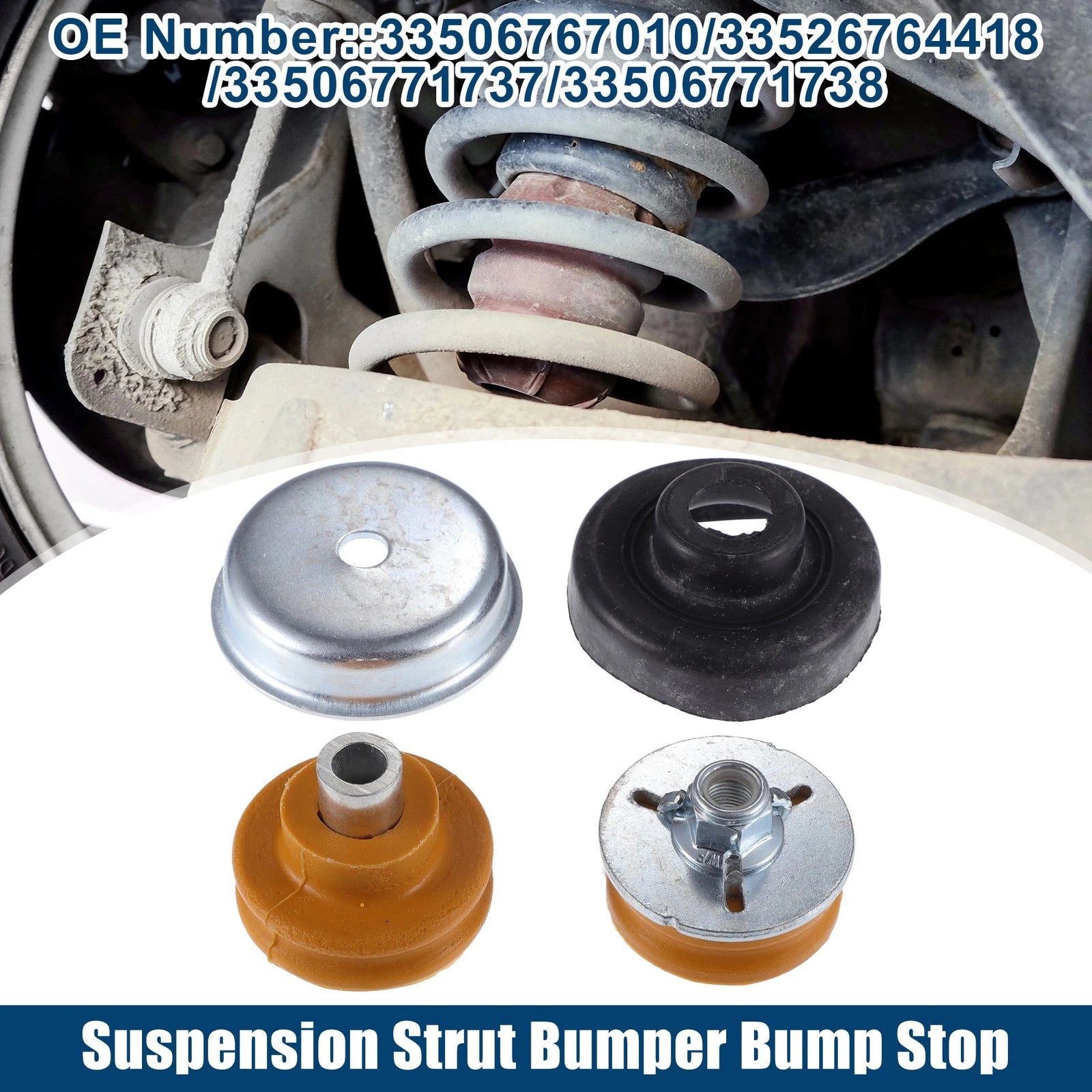 Set of 1 Suspension Strut Bumper No.33506771737 for BMW 330xi (2006)