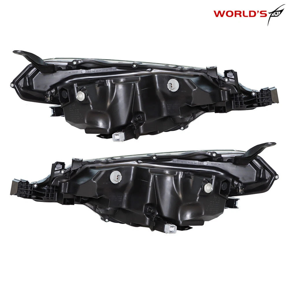 Set of 2 Headlights for Toyota Corolla SE XSE XLE (2017–2019)