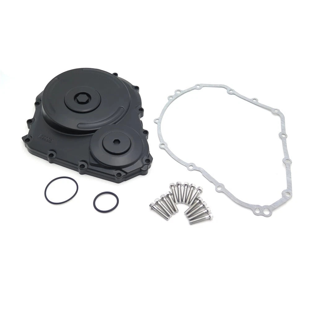 Black Aluminum Engine Clutch Cover with Gasket for Suzuki GSXR 600 750 (2006–2023)