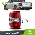 Left Side Black LED Tail Light for Ford Maverick (2022–2024)