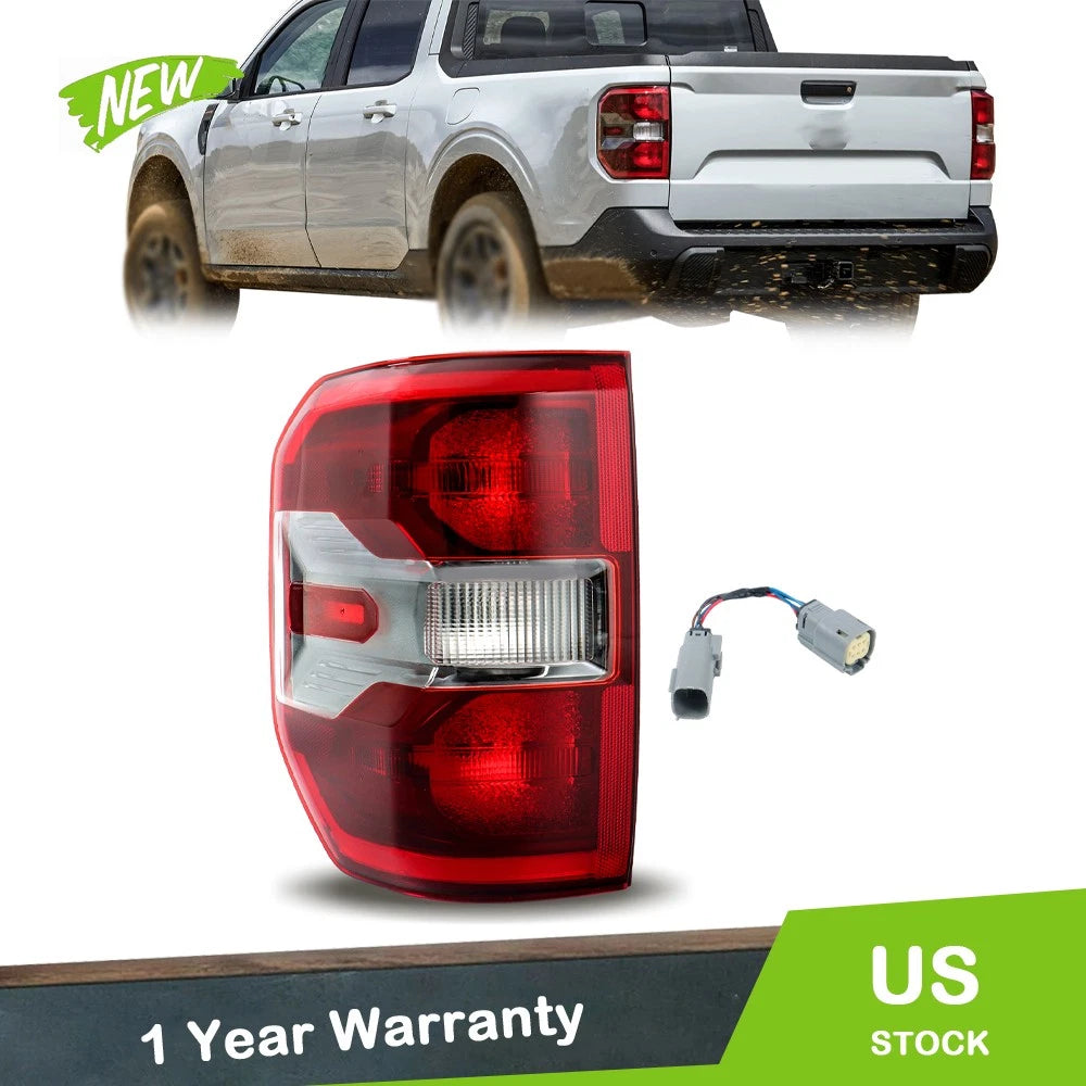 Left Side Black LED Tail Light for Ford Maverick (2022–2024)