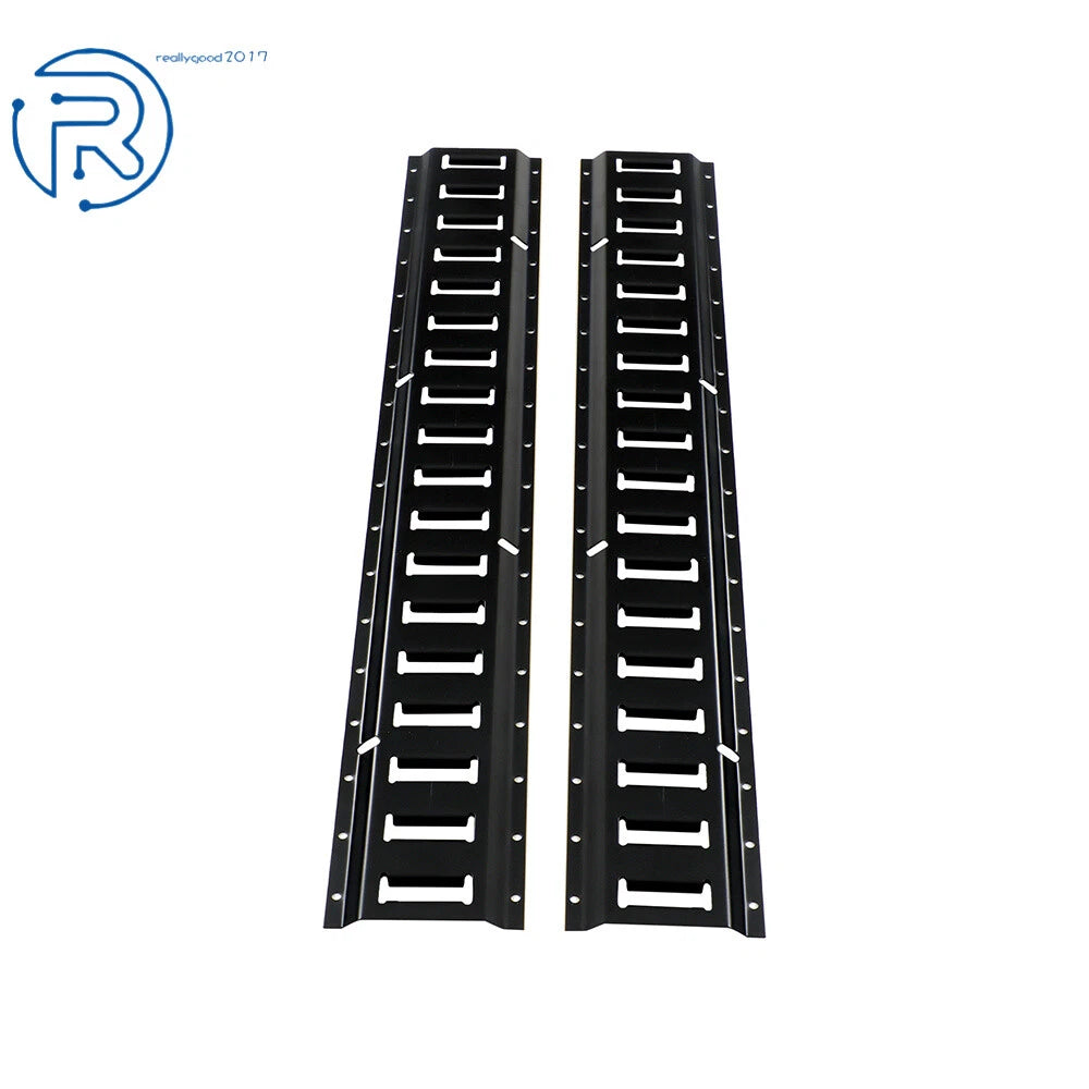 E Track Tie Down Rail Kit for Garages Trailers Vans Motorcycles (3')