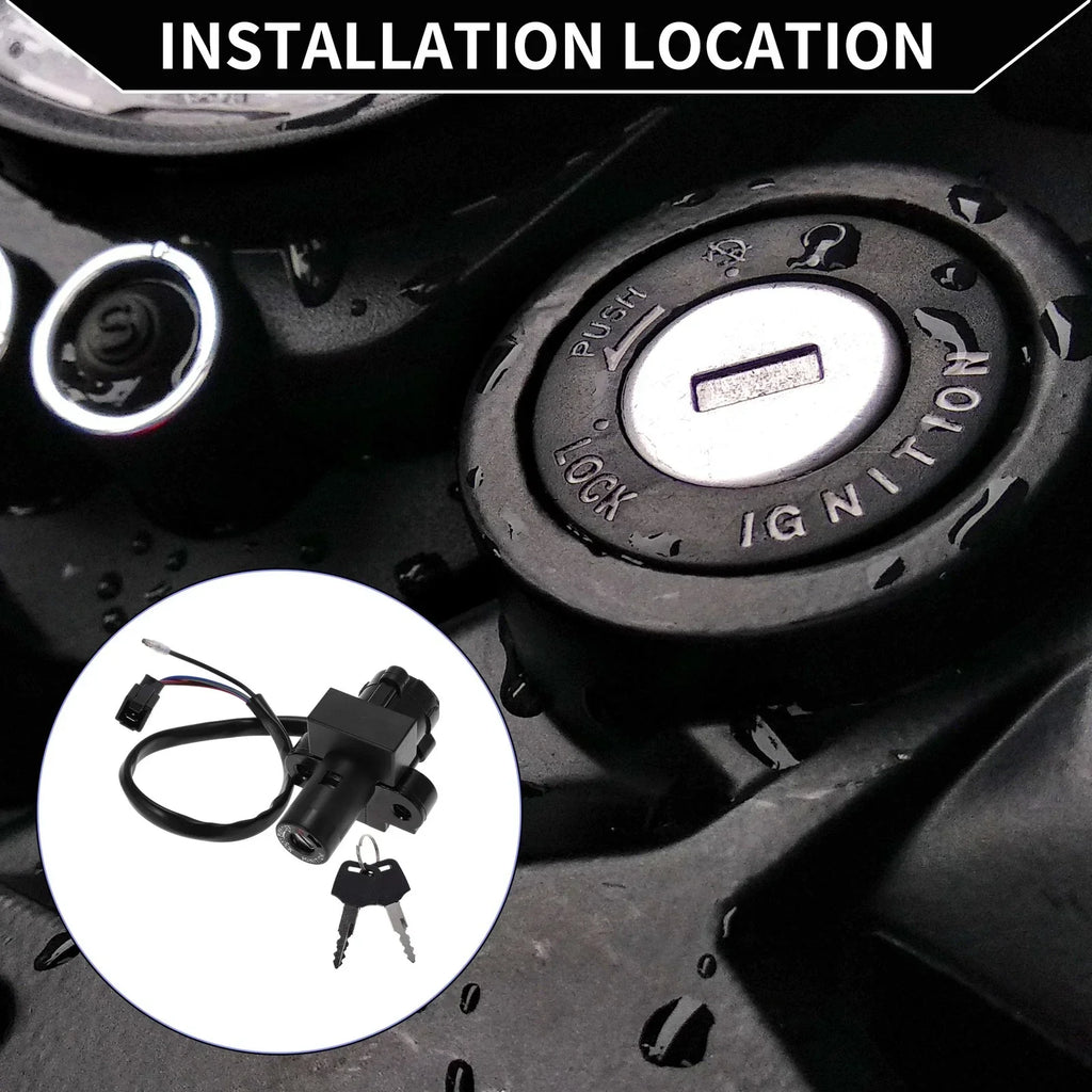 Ignition Key Switch for Honda CBR250 MC19 MC22 (1988-1994) 1 Set