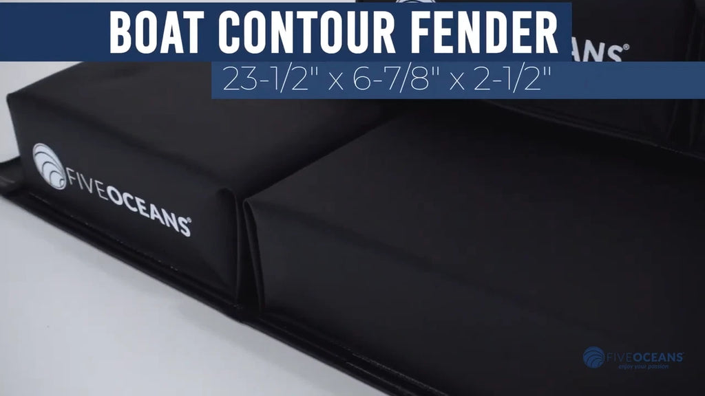 Set of 4 Boat Fenders for Contour Bumpers (24" x 6-7/8" x 2-1/2")