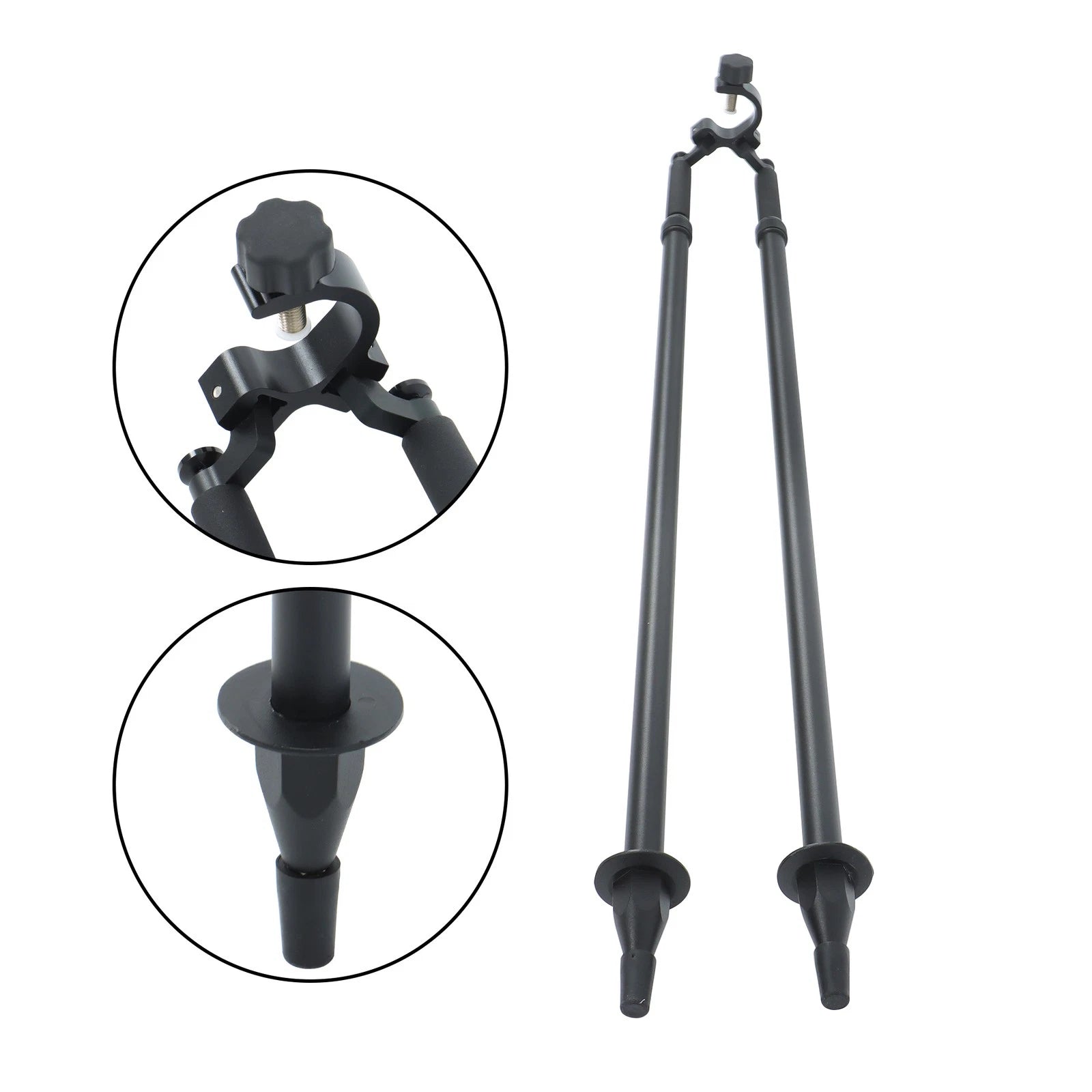 Aluminum Thumb Release Bipod for Total Station GPS GNSS (Surveying)