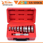 Bearing Race and Seal Install Driver Kit for Wheel Axle (9 Discs)