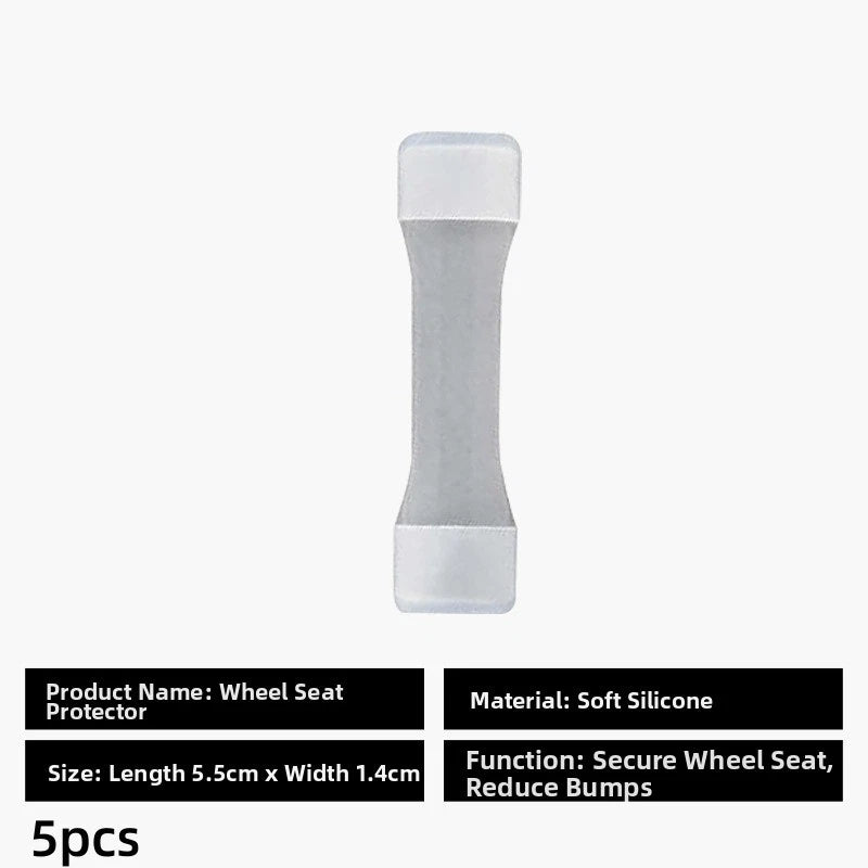 5PCS Silicone Reel Seat Protector for Casting Reel Foot (Fit, Shock Absorbent)