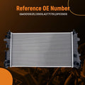 Engine Coolant Radiator for Chevrolet Trailblazer (2021–2025) 13909 Aluminum