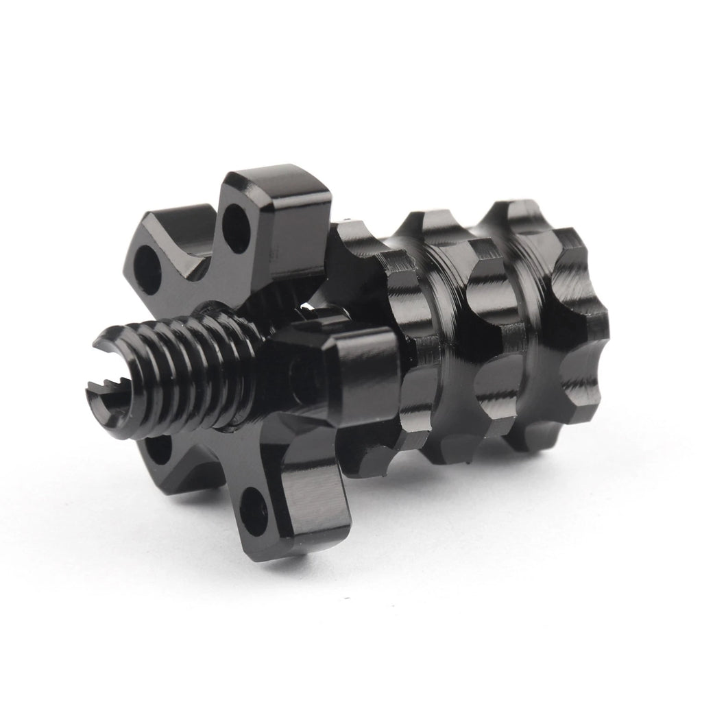 CNC Clutch Cable Adjuster Screw for Motorcycle (8mm Thread) Black