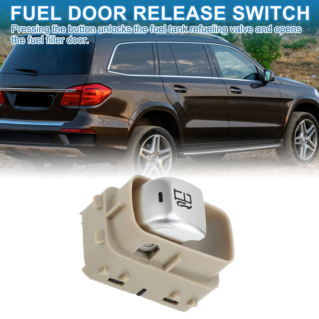 Fuel Door Release Switch No. 2229051504 for Mercedes-Benz S550 (2014–2017) Beige