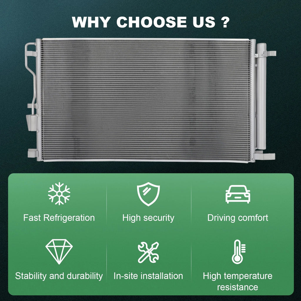 AC Condenser for Kia Sportage (2020–2022) & Hyundai Tucson (2019–2021)