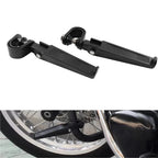 1" 1-1/4" Crash Bar U-Clamp Footpeg Foot Rests for Harley