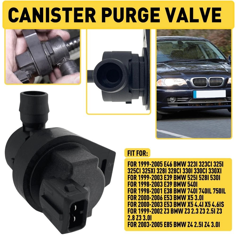 Fuel Tank Breather Valve for BMW E36 E38 E39 E46 E53 X5 (1992–2006) 13901433603 13901433602