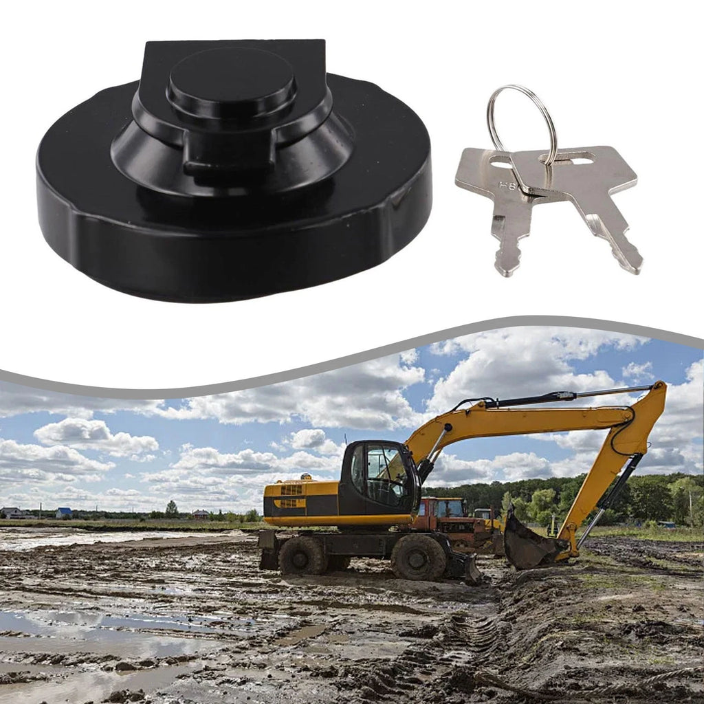Fuel Tank Cover for Takeuchi Excavator (with 2 Keys)