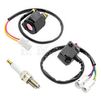 Start Stop Switch Starter Solenoid Relay Spark Kit for Yamaha Warrior 350 (2000–2004)
