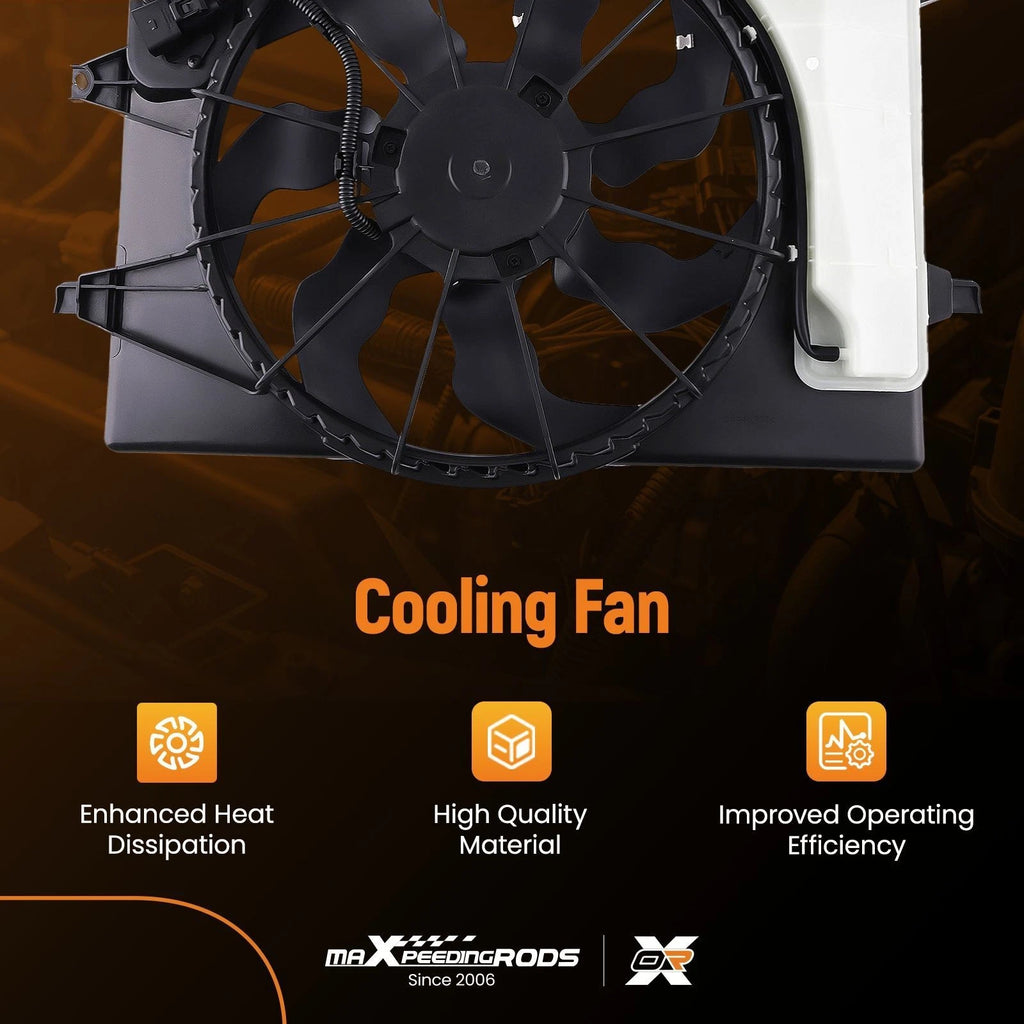 Radiator Cooling Fan Assembly for Hyundai Elantra (2017–2020)