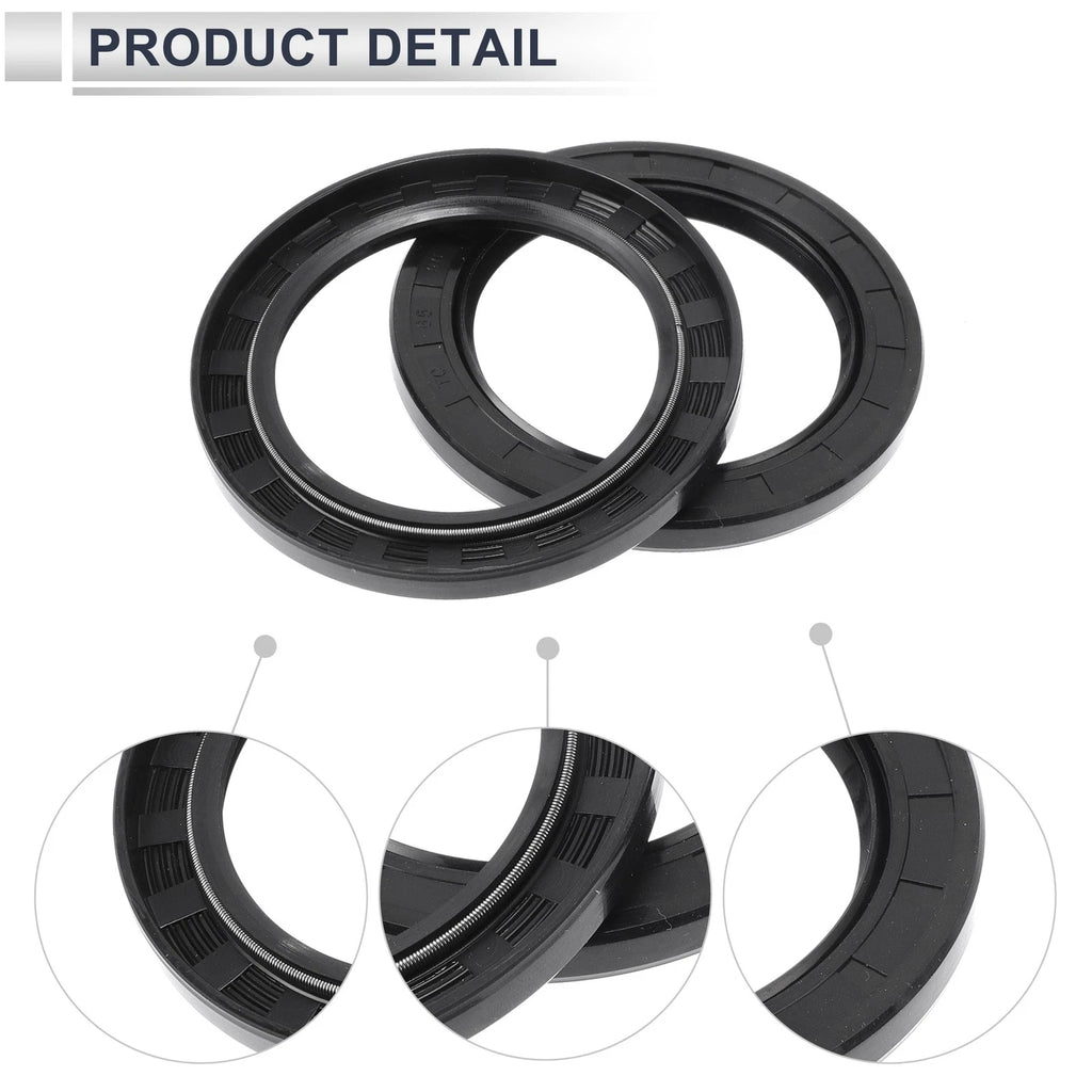 Set of 5 Oil Seal Rotary Shaft Seal Nitrile Rubber 65x90x8mm