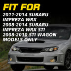 Set of 2 Front Bumper Bracket Retainers for Subaru Impreza (2011–2014)
