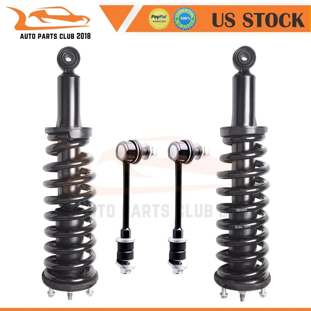Front Complete Strut & Coil Spring Sway Bar for Toyota Tundra (2000–2002)
