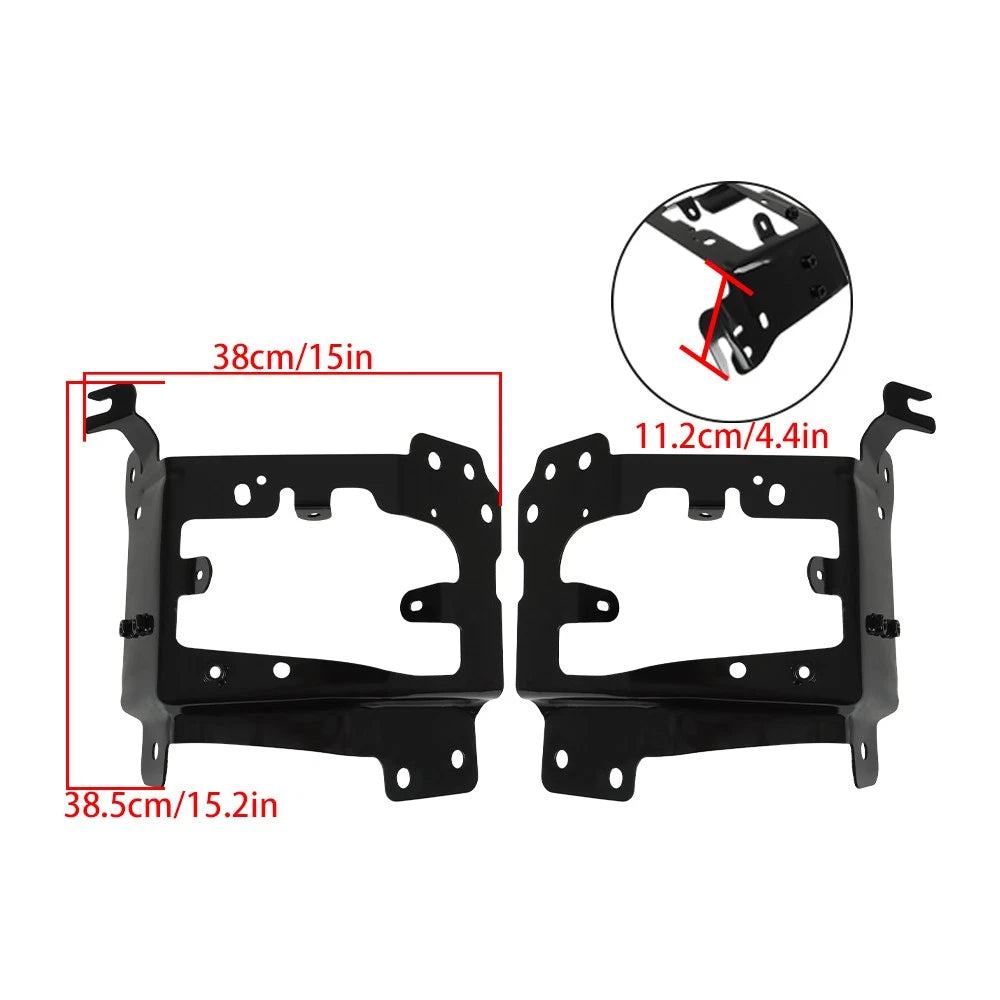 Front Bumper Bracket Set of 2 for Chevrolet Silverado 1500 (2014–2015)