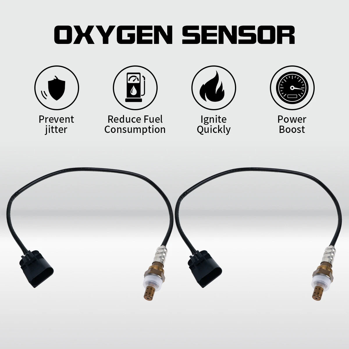 2X Oxygen Sensor for Mini Cooper S Hatchback (2002–2008) 234-4457, 11780872674