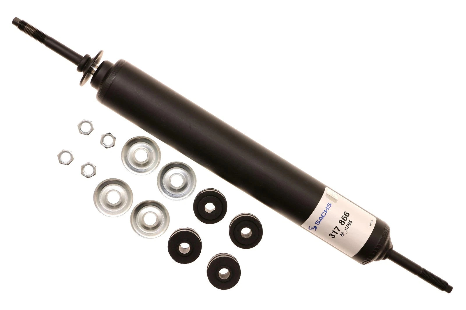 Sachs 317 866 Front Steering Damper for Ford F-150, Bronco, E-350 (1980–1996)