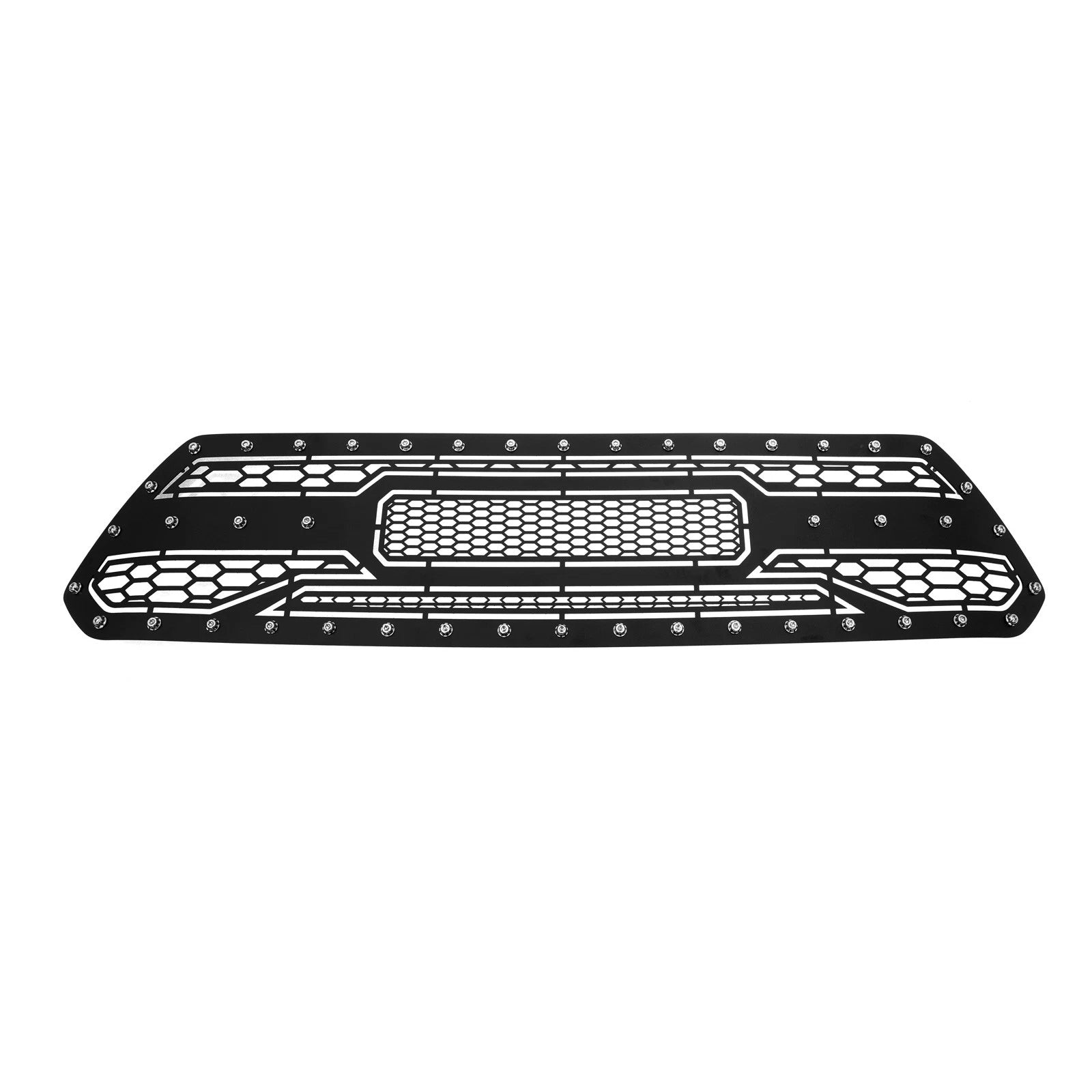 Upper Stainless Black Laser Cut Grille Insert for Toyota Tacoma (2012–2015)
