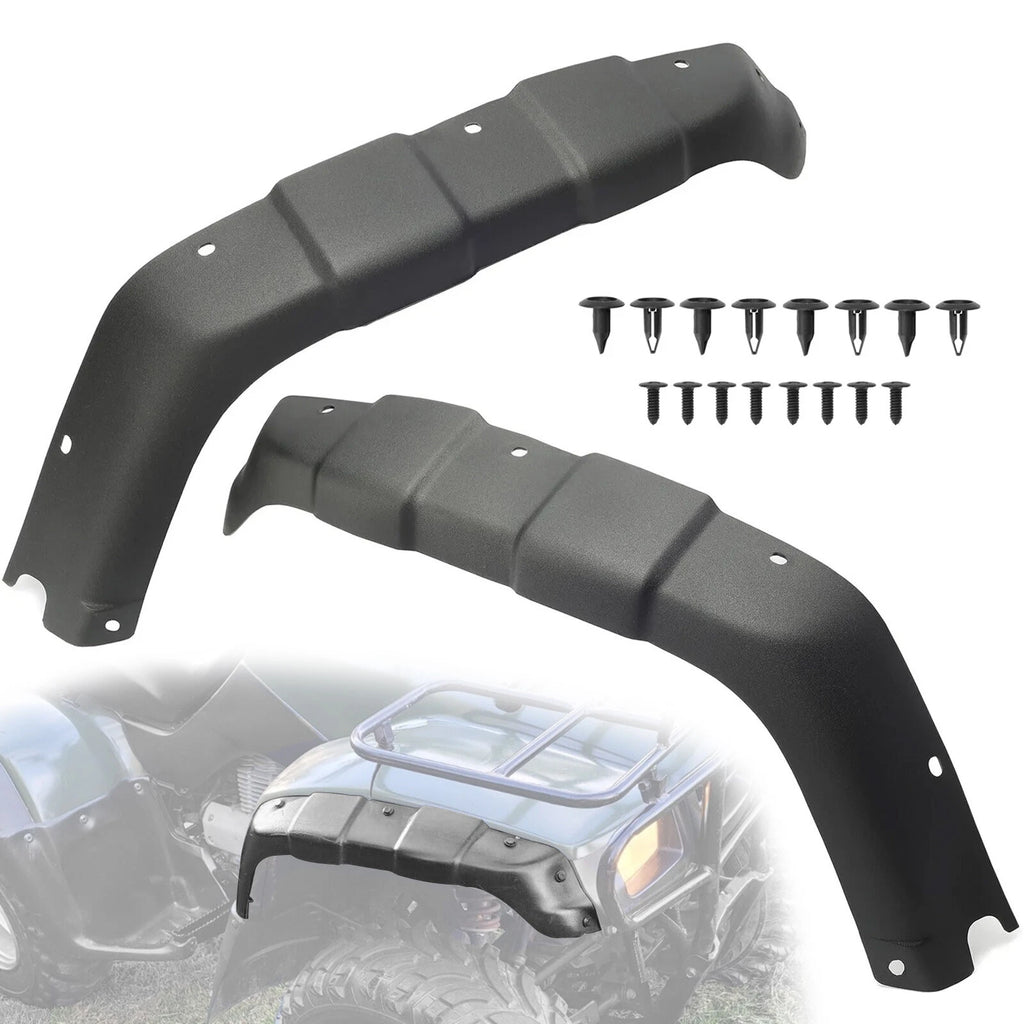 2X Front Fender Splash Guard for Honda Rancher TRX 350 FE FM TE TM (2000–2003)