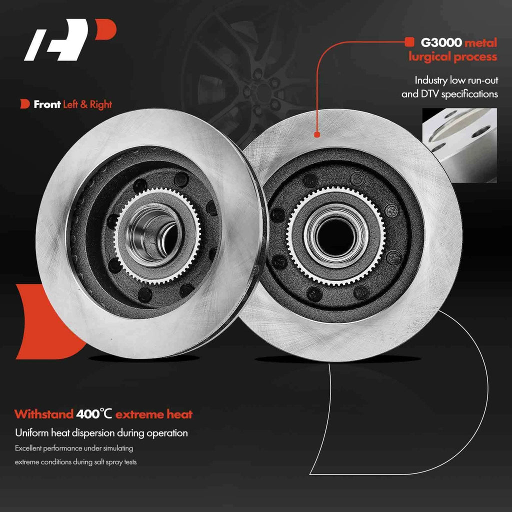 Front Disc Brake Rotor for Ford F-250 F-350 Super Duty (2003–2004)