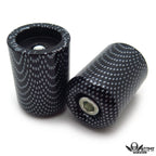 Carbon Grip Bar End Slider Kit Rubber for Kawasaki Ninja ZX-10R (2006–2007)