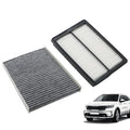 Set of 2 Carbon Cabin & Engine Air Filters for KIA Sorento (2016–2020)