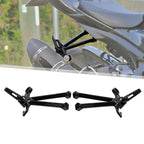 Rear Passenger Foot Pegs Footrest Bracket for Suzuki GSXR1000 (2007–2008)