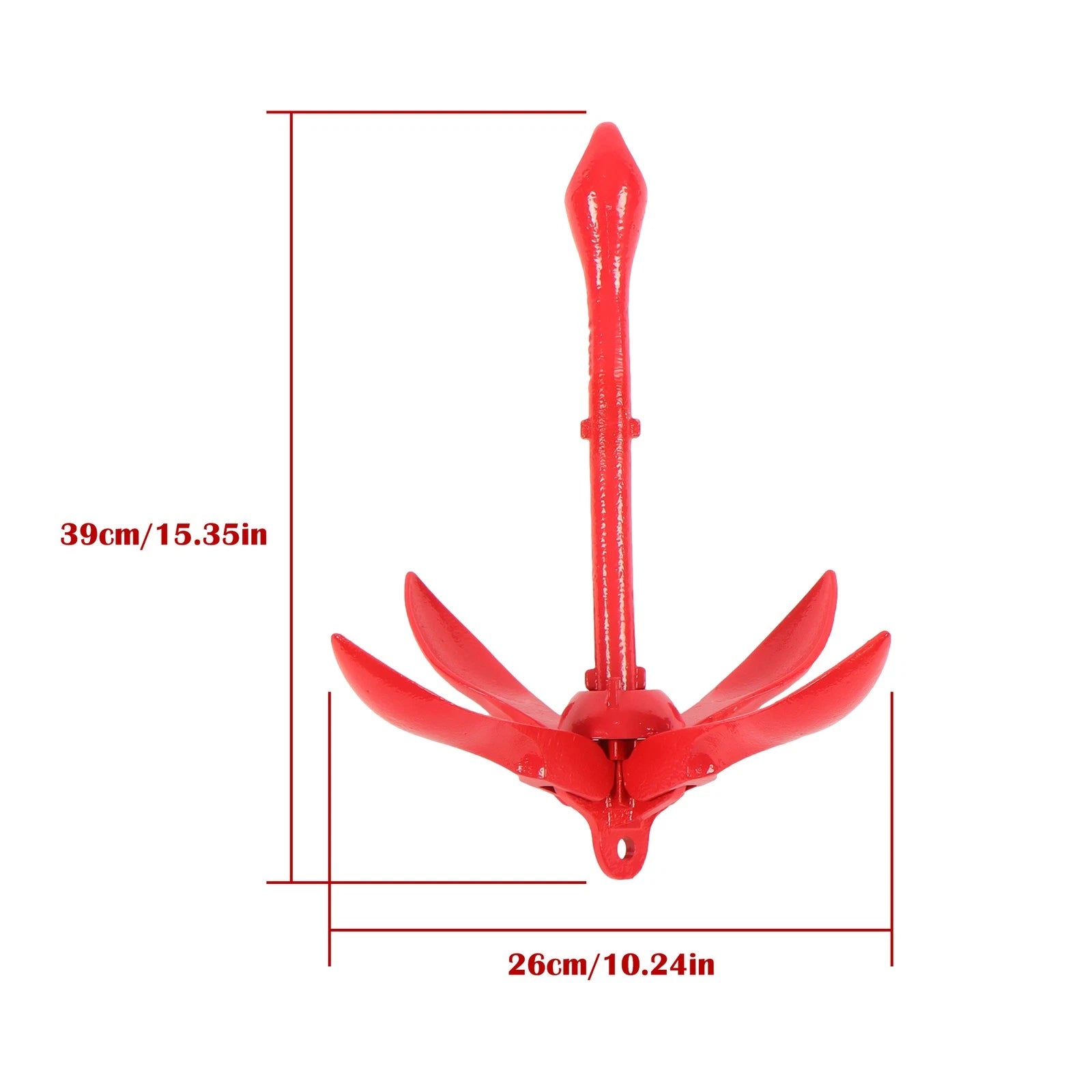 Folding Grapnel Anchor for Kayak Boat (1 Piece)