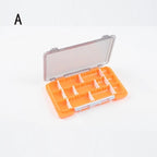 Fishing Lure Box with Anti-Slip Cover 17.5x10.5x2.3cm
