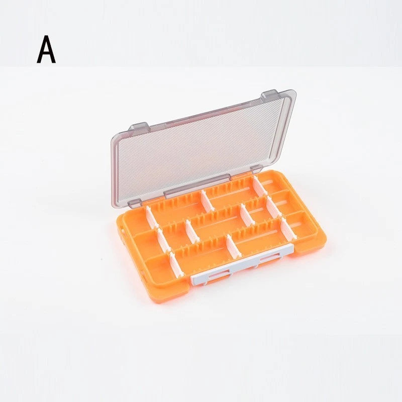 Fishing Lure Box with Anti-Slip Cover 17.5x10.5x2.3cm