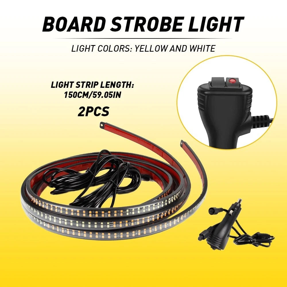 2X 60" LED Running Board Light for Universal Vehicles