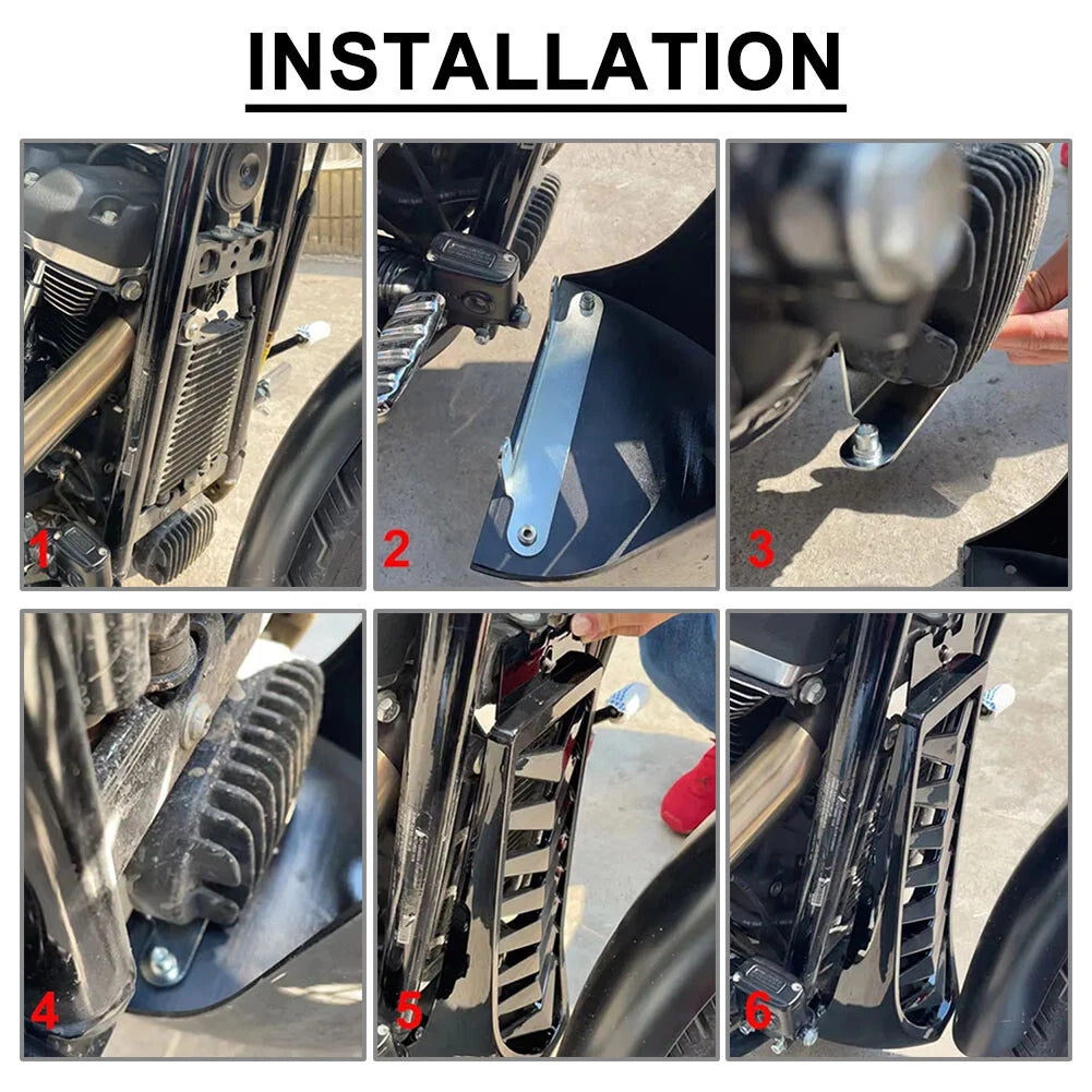 Chin Fairing Spoiler for Harley Breakout Softail Street Bob (2013–2023)