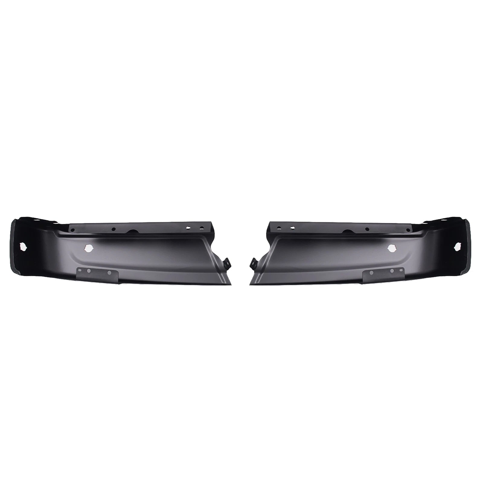 Set of 2 Paintable Rear Bumper Ends for Ford F-150 (2021–2023)