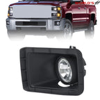 Halogen Fog Light for Chevrolet Silverado 2500 HD 3500 (2015–2019) Front Right