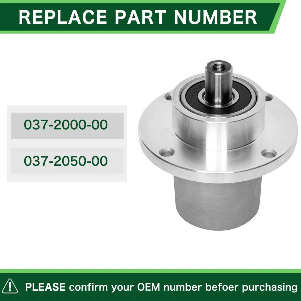 3X Blade Deck Spindle Assembly for Bad Boy MZ42 MZ Magnum (2000–2023) 037-2000-00