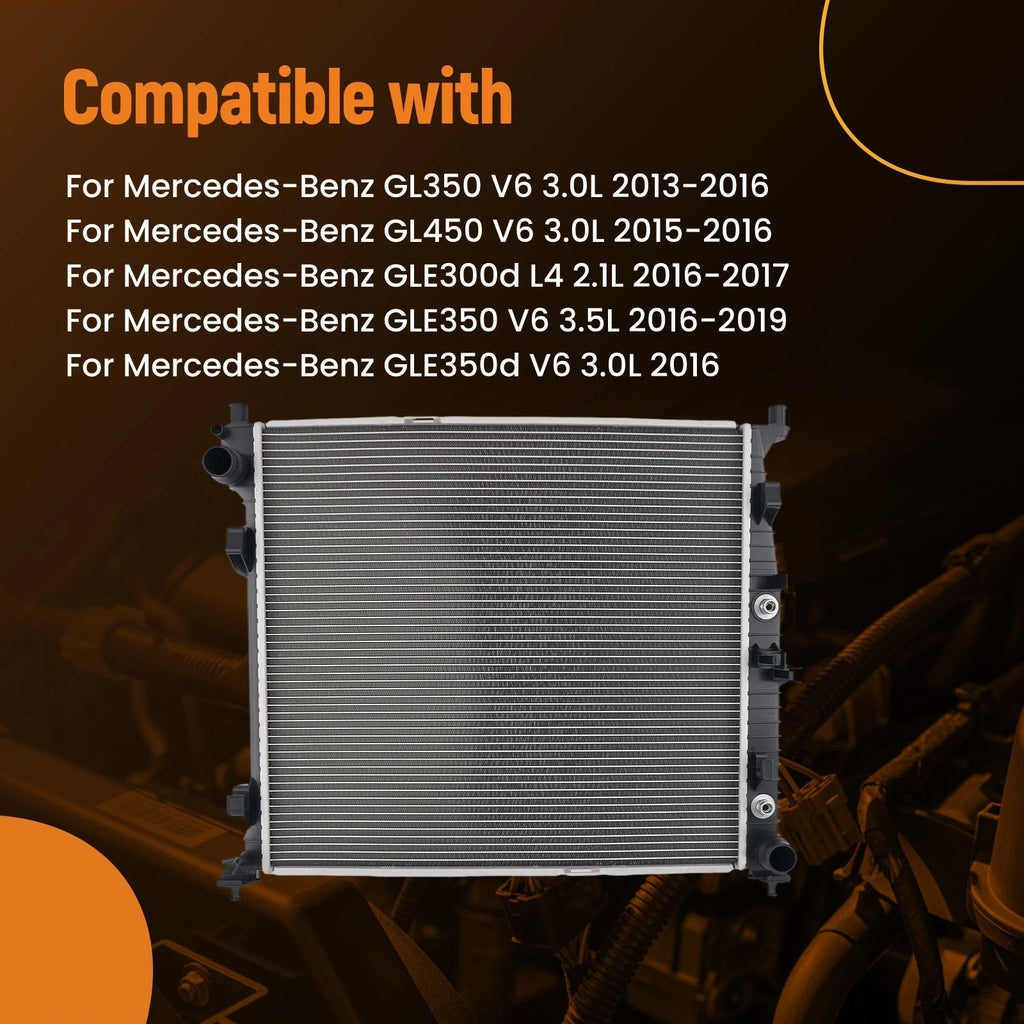Crossflow Radiator for Mercedes GLE450 2019 (MB3010173, A0995004603)