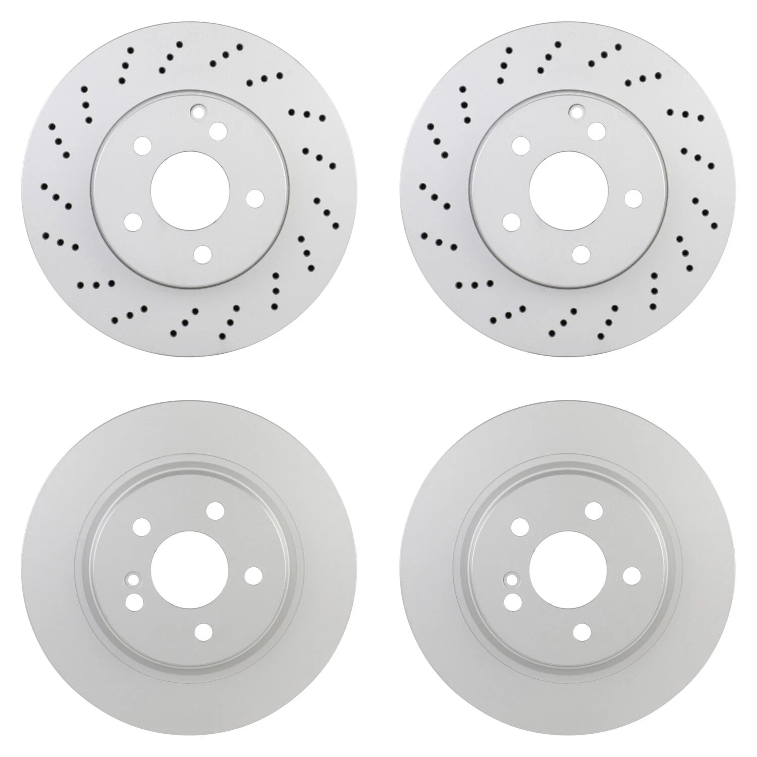 Bosch QuietCast Disc Brake Pad Kit for Mercedes-Benz W212 E550 (2010–2016)