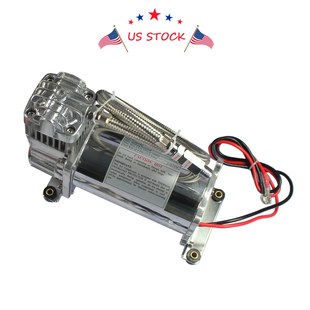 Onboard Air Compressor System for Medium Duty Vehicles (12V)
